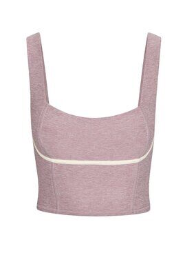 NWT Zion Tank - Heather Mauve/Ivory MONDAY BODY